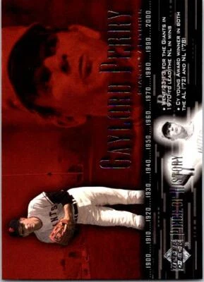 2002 Upper Deck Piece of History Gaylord Perry #71 San Francisco Giants - Image 1 of 2