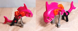 LEGO Fish Shark ANGRY Fishface Tubes ALIEN Magenta Wrong LEGS Arm TMNT Bad Guy - Picture 1 of 1