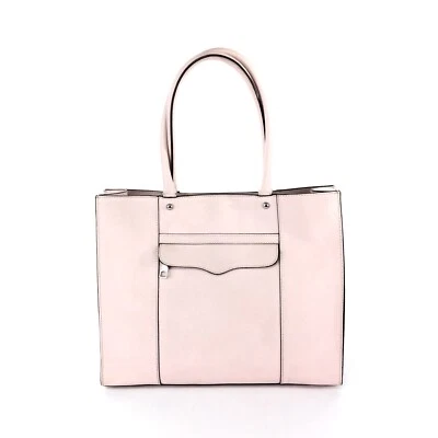 Rebecca Minkoff Malaga MAB Blush Pink Leather Medium Tote Bag - $295 - Image 1 of 4