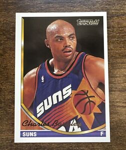 1993-94 Topps Gold Charles Barkley #373 Phoenix Suns Short Print VTG HOF