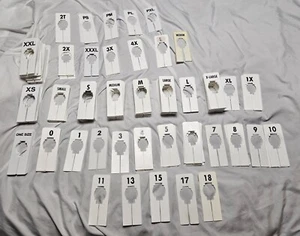 212 piece clothes rack size dividers square shape various sizes - Picture 1 of 2