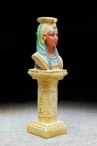Pharaonic Head Of Queen Cleopatra : Authentic Ancient Egyptian Artifact Egypt BC - Picture 1 of 5