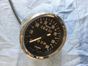 Triumph GENUINE ORIGINAL Veglia Speedometer trident BSA NORTON works ! Gauge - Picture 1 of 4