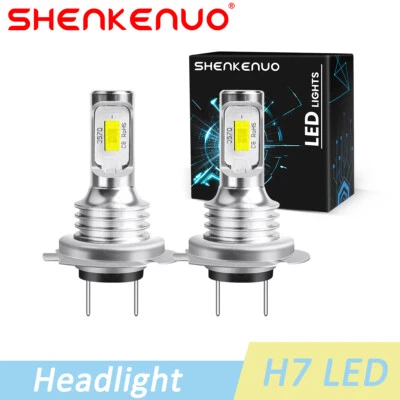 Kit de bombillas de faros LED H7 para Kawasaki Ninja 650R EX650C 2009-2011 EX650A 06-07 Foto 1 de 4