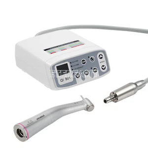 Dental LED Brushless Electric Micro Motor/1:5 Increasing Handpiece Contra Angle  - Picture 1 of 37