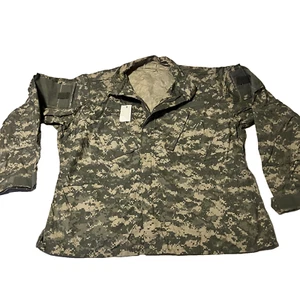 Giacca ACU X-Large-Regular USGI digitale mimetica cotone/nylon ripstop nuova con etichette US Army - Foto 1 di 7