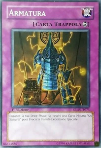 Carta YUGIOH-Armatura-GLAS-ITA-EX-Common 1.Ed - Bild 1 von 1