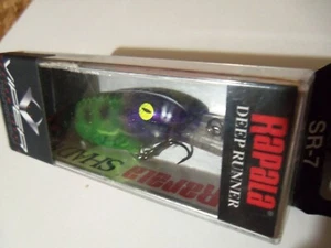 1 Rapala Deep Shad Rap Lure SR7 VIPER Custom AF Annie NIP - Picture 1 of 7
