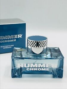 Hummer Chrome Men Cologne Spray 4.2 oz New In Box