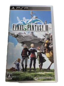 Final Fantasy III FF3 PSP PlayStation Portátil Square Enix RPG Envío desde JP - Imagen 1 de 2
