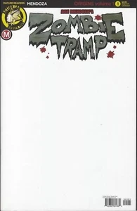 Zombie Tramp Origins #1 variante schizzo vuoto Dan Mendoza quasi nuovo - Foto 1 di 1
