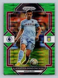 2022-23 Panini Prizm Premier League #242 Leander Dendoncker Prizms Pulsar Verde - Foto 1 di 2