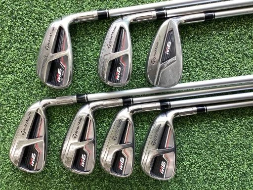 TaylorMade M6 Iron Set 5-9,Pw,Aw 7pc Flex S FUBUKI TM6 Graphite - Image 1 of 4