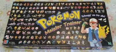 Pokémon Meister Trainer MB Spiele Meistertrainer vollständig Gesellschaftsspiel - Bild 1 von 4