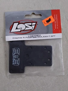 Team Losi a9831 Graphite Schwenkplatte hinten - Bild 1 von 1