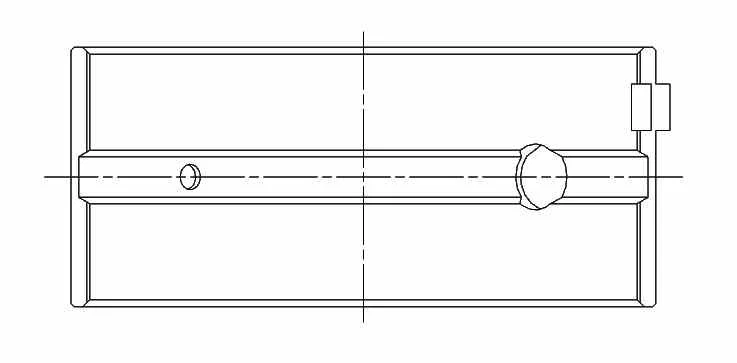 Подшипник коленчатого вала ACL Race 5M2152HX-STD Ford Lotus Mercury Morgan 79 98 - Изображение 1 из 1