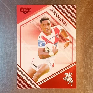 2025 NRL Elite Mojo Ruby Valentine Holmes Card #28/53 Dragons MR121 - Bild 1 von 2