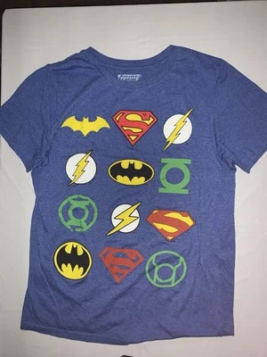 Camiseta niño talla XL/14 Justice League Symbol DC NOTA: defecto Foto 1 de 4