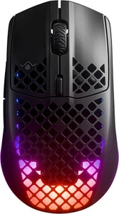 SteelSeries Aerox 3 (2022 Edition) Wireless Optical RGB Gaming Mouse Onyx Black - Picture 1 of 7