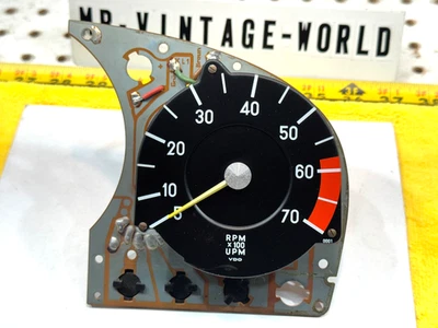 Original Mercedes 1972 1973 R107 C107 350 450 SL C 8 cilindros VDO Tech cluster calibre 1 Foto 1 de 4