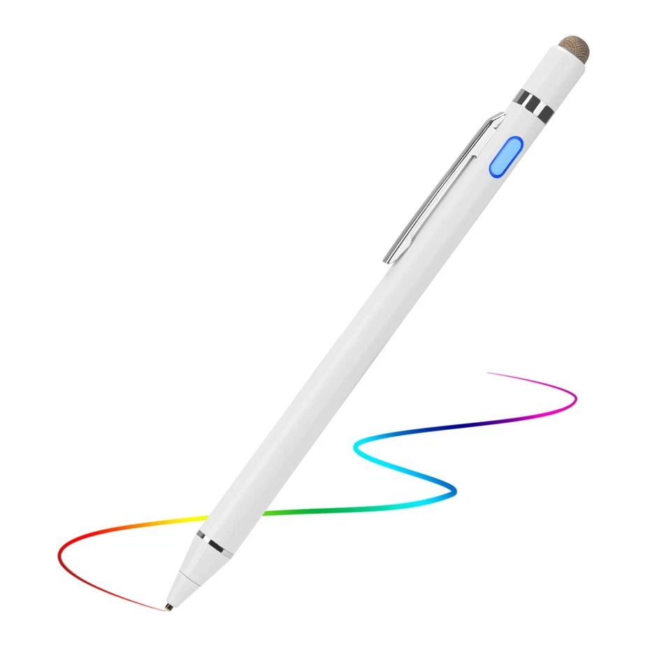 Active Stylus Digital Pen with Ultra Fine Tip Stylus for iPad iPhone Samsung ... - Image 1 of 4