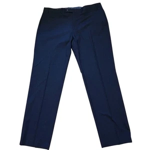 Lauren Ralph Lauren Black Label Men’s Black Flat Front Dress Pants 40W X 32L - Picture 1 of 15