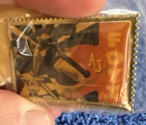 NOS Vintage AJ Foyt Jr. Copenhagen Racing Pin INDY 500 24 - Picture 1 of 1