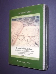 Teaching Co Great Courses DVDs REPRESENTING JUSTICE new sealed OOP - Picture 1 of 1