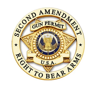 Gun Permit - 2nd Amendment Vinyl Decal - Picture 1 of 2