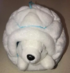 Plush White Igloo with Harp Seal 6" In Diameter by Wild Republic EUC Mint - Imagen 1 de 6