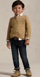 Polo Ralph Lauren Toddler Boys 2 2T Kids Sullivan Slim Jeans Pants NEW! $55 - Picture 1 of 12
