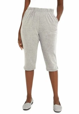 Nuevo en Paquete Roaman's Talla Grande 3X Ligero Brezo Almendra Suave Facilidad Mezcla de Algodón Capri Foto 1 de 4