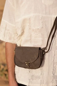 Bolso de mano bandolera Country de cuero genuino - Imagen 1 de 8