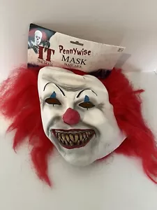 IT The Movie Offizielle Pennywise Maske Wimperntusche Halloween NEU mit Etikett - Bild 1 von 4
