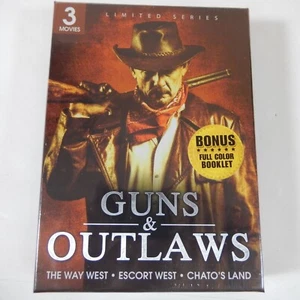 Guns Outlaws: The Way West/Escort West/Chatos Land (DVD, 2011) Western 3 Movies - Picture 1 of 2