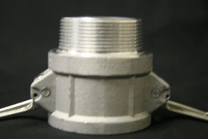 3" (75mm) Type B - Heavy Duty Stainless Steel Camlock- Male BSP x Female Camlock - Picture 1 of 3
