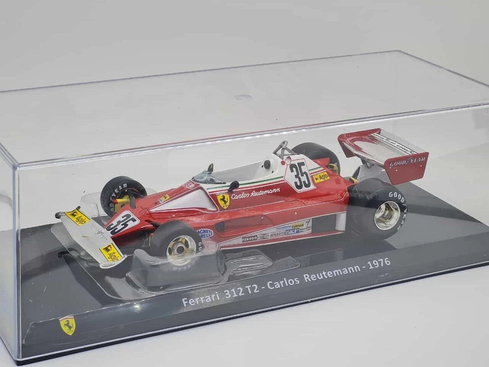 Ferrari 312 T2 - Carlos Reutemann - 1976 + TECA RIGIDA - CENTAURIA 1:24 - Immagine 1 di 1