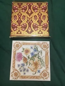 ***Piastrella da collezione Avon espressione floreale - Felicità (1983)*** - Foto 1 di 3