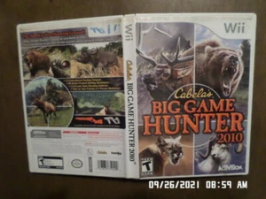 Cabela's Big Game Hunter 2010 (Nintendo Wii Game) = COMPLETE w/ Case & Manual - Bild 1 von 2