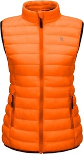 LITTLE DONKEY ANDY Women's New Size L Lightweight Warm Puffer Golf Thermal Vest - Picture 1 of 17