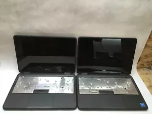 Lot of 2 Dell Chromebook 5190 2in1 Celeron Issues No Keyboards For Parts- FT - Picture 1 of 5