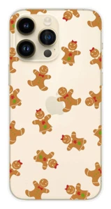 Coque en silicone imprimée compatible Apple iPhone 14 Pro Max Pain d'épice - Picture 1 of 3