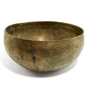 Old Kopre Yoga Hand Beaten Antique Singing Bowl Buddhist Tibetan Vintage Nepal - Picture 1 of 4
