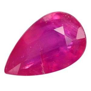 0.61 Ct. Hot Natural Red Unheated Ruby Gemstone WITH GLC CERTIFY - Picture 1 of 1