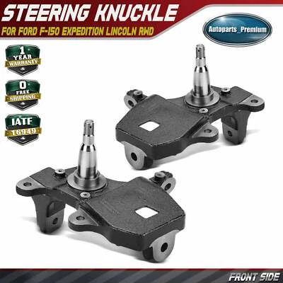 2" Front LH & RH Drop Spindles for Ford F-150/Heritage Expedition Lincoln RWD - Image 1 of 4