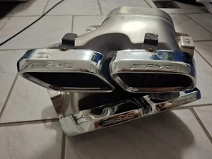 MERCEDES ENDROHRBLENDEN AUSPUFFBLENDEN AMG GT C-KLASSE GLC SL W205 W253 C192 - Bild 1 von 1