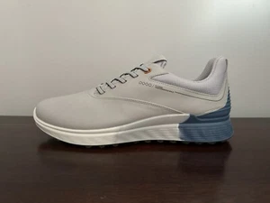 ECCO S-Three Hybrid Golf Shoes Gore-Tex GTX Men’s Size 8-8.5 (EU 42) Blue - Picture 1 of 7