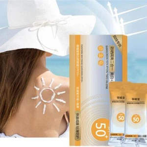 Facial sunscreen UV isolation sunscreen PA+++ high L9I7 protection 1g*50pcs Q5E0 - Picture 1 of 12