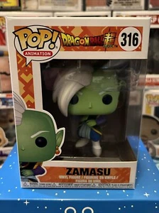 Funko Pop! Animation: Dragon Ball Super - Zamasu #316 Vaulted - w/ Protector - Picture 1 of 8