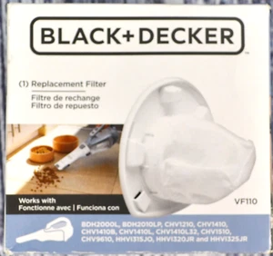 OEM Black and Decker Replacement Filter Dustbuster Vacuums VF110 Free US Shipped - Picture 1 of 3